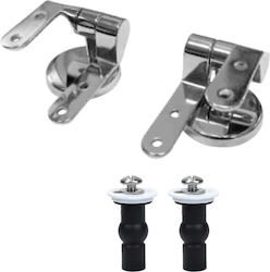 Toilet Seat Lid Hinge 2 Pieces Toilet Seat Lid Hinge 2 Pieces