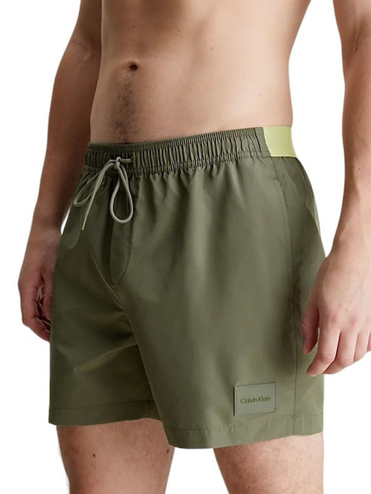 Calvin Klein Herren Badebekleidung Shorts Green