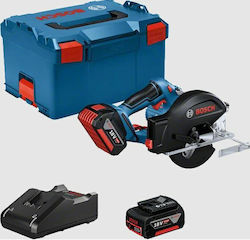 Bosch Gkm 18v-50 Circular Saw 18V 2x5Ah with Suction System 06016B8002