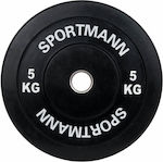 Sportmann Set Discuri Cauciucate 1 x 5kg Ø51mm