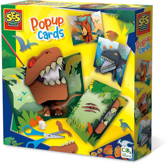 Ses Creative Decupaj Creative Set Dinosaur pentru copii de 5+ ani+ ani