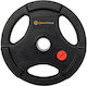 Sportmann Set Discuri Cauciucate 1 x 15kg Ø51mm cu Mânere