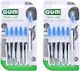 GUM Trav-ler Interdental Brushes 2.6mm Black 12pcs