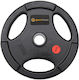Sportmann Δίσκος Λαστιχένιος 1 x 20kg Φ51mm με Λαβές
