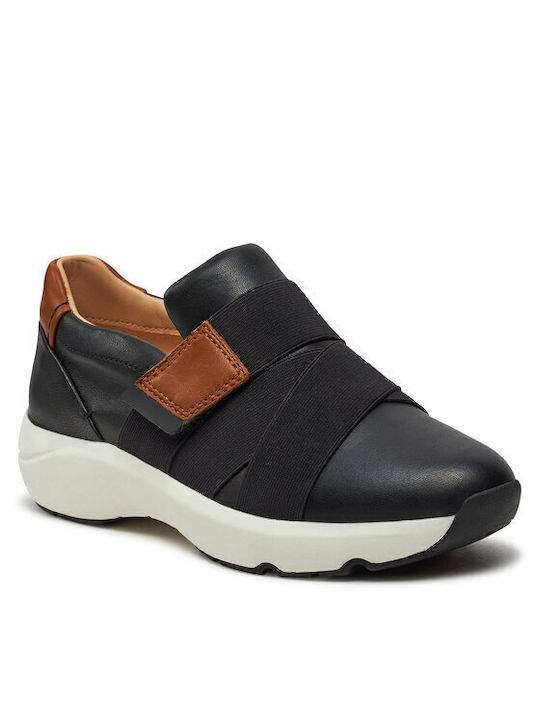 Clarks Γυναικεία Sneakers Μαύρα