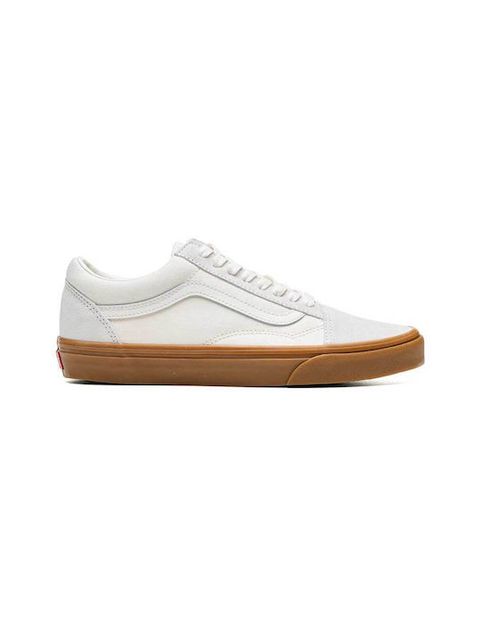 Vans Old Skool Ανδρικά Sneakers Λευκά