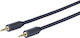 Vivolink Vivolink 3.5mm Jack Cable - 3.5mm Male to 3.5mm Male Black 10m PROMJLSZH10