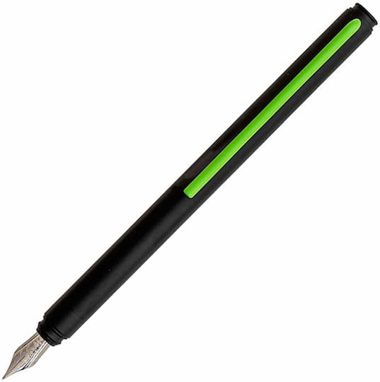 Pininfarina Segno Writing Pen Medium Green made of Aluminum