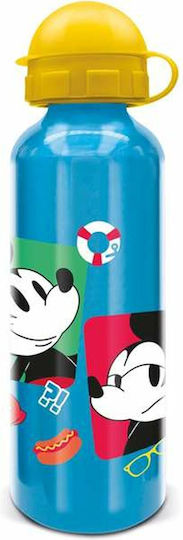 Mickey Mouse Clubhouse Παιδικό Παγούρι Mickey Αλουμινίου 530ml (Διάφορα Σχέδια/Χρώματα)