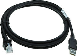 Datalogic 90A052258 USB 2.0 USB-A Terminal Masculin La RJ45 2m