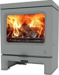 Charnwood Skye 7 - Low stand Metallisch Holzofe...