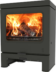 Charnwood Skye 7 - Low stand Metallisch Holzofe...