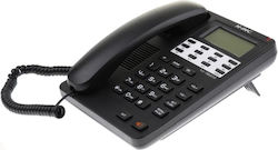 ForHome Kabelgebundenes Telefon Büro Schwarz 246005