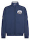 Kinder-Sweatshirt Strickjacke Marineblau