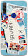 Ticket To Havana Huawei Back Cover Silicone Multicolour (Honor 20 Lite)