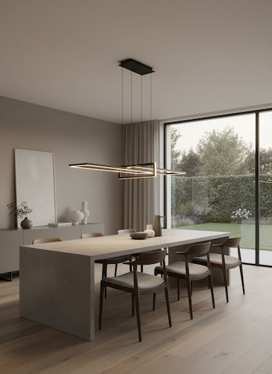 Trio Lighting Salinas LED Κρεμαστό Φωτιστικό 110x40εκ. Trio Lighting Salinas LED Κρεμαστό Φωτιστικό 110x40εκ.