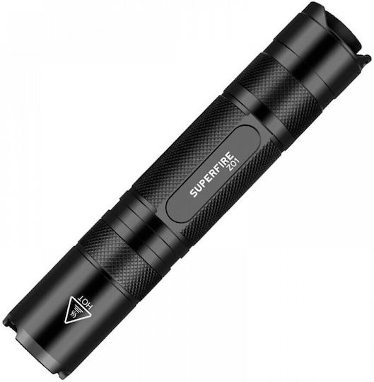 Superfire Făclie LED UV Reîncărcabilă IP44 cu Luminozitate Maximă 365lm