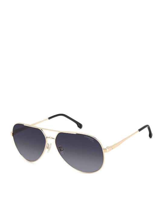 Carrera Men's Sunglasses with Gold Metal Frame and Gray Gradient Lens 3005/S RHL/9O