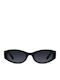 Meller Nemy Woman Sunglasses With Black Horn-Rimmed Frame And Black Polarized Lens NE-TUTCAR