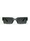 Meller Sunglasses with Gray Plastic Frame and Green Lens AR-FOSSILOLI