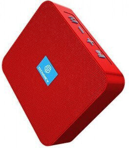 Techancy Boxă Bluetooth 5W cu Radio Roșu TF34005