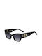 Dsquared2 Sonnenbrillen mit Schwarz Rahmen und Schwarz Verlaufsfarbe Linse D2 0132/S 807
