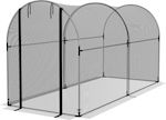 Outsunny 84H-024V01BK Greenhouse Tunnel 1.2x3x1.5m