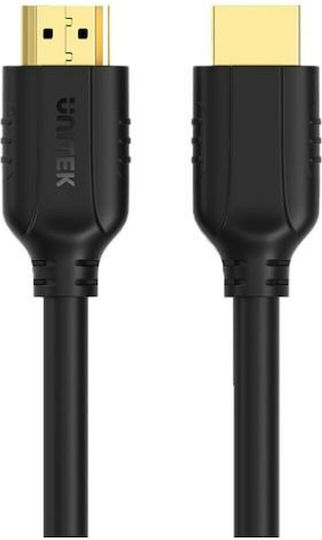 Unitek 4k HDMI 2.0 Premium High Speed 4K 60Hz HDR Cable HDMI male - HDMI male 1.5m Μαύρο
