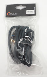 Conchord 2x RCA male - 2x RCA male 1m