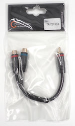 Conchord RCA male - 2x RCA female 1m