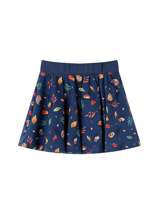 vidaXL Kids Skirt Navy Blue