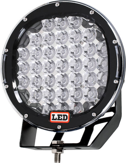 GloboStar PRO Series Roundς Waterproof Headlights Car LED 12V 185W 22.5cm with White Lighting 1pcs