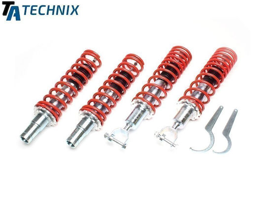 Ta Technix Σετ Αμορτισέρ Ρυθμιζόμενες 4τμχ για Honda CRX / Civic