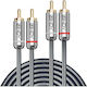 Lindy Cable 2x RCA male - 2x RCA male 2m 35346