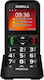 Mobiola Mobiola MB700 Dual-SIM (32MB/32MB) Handy mit Großen Tasten Schwarz