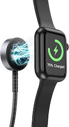 Hoco CW54 Φορτιστής για Apple Watch, iPhone Μαύρος Hoco CW54 Φορτιστής για Apple Watch, iPhone Μαύρος