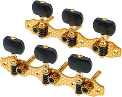 Arius Tuning pegs for Acoustic guitar Gold