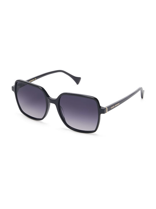 Isabel Bernard Women's Sunglasses with Black Plastic Frame and Black Gradient Lens IB400000-01-01