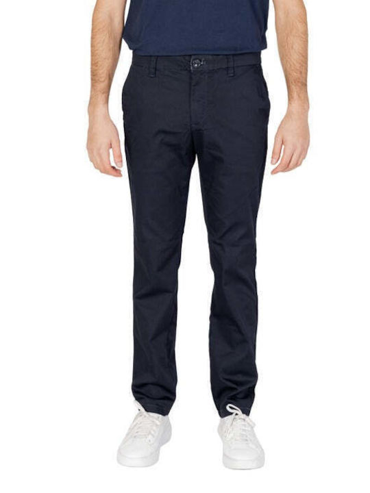 Armani Exchange Herrenhose Elastisch Blau