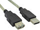 Lancom 5m USB 2.0 Cable A-Male to A-Female Transparent (04.001.0260)