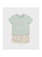 Kids' Set with Shorts Summer 2pcs Petrol (Item J062)