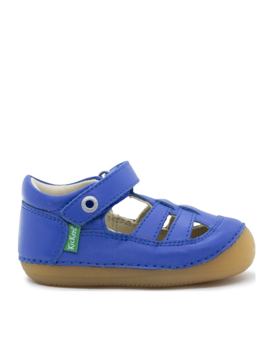 Kickers Sandale Tip Pantof Anatomici Albastre