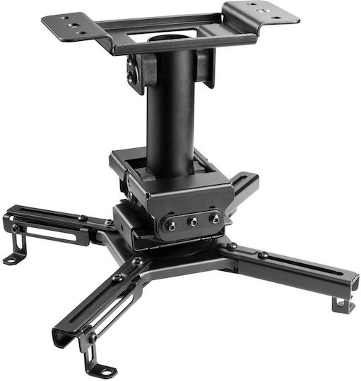 Vivolink Βάση Projector Οροφής με Μέγιστο Φορτίο 35kg Μαύρη