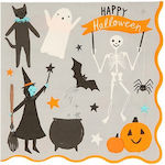 Party Napkins Φαγητού Happy Halloween 16pcs