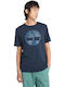 Kennebec River Tree T-shirt Dark Denim