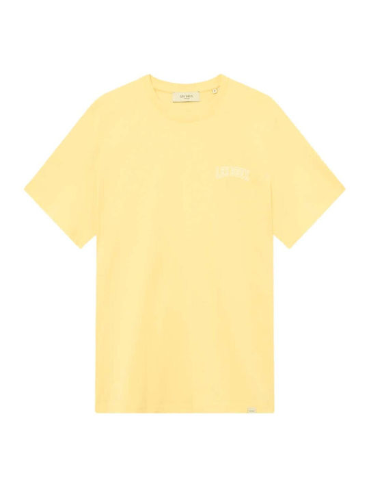 Les Deux Men's Short Sleeve T-shirt Yellow