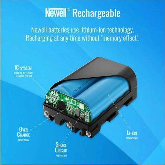 Newell Camera Battery For En-el3e N-BAT-EN-EL3E