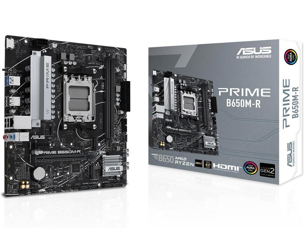 Asus PRIME B650M-R Motherboard Micro ATX με AMD AM5 Socket (90MB1H30-M0EAY0)