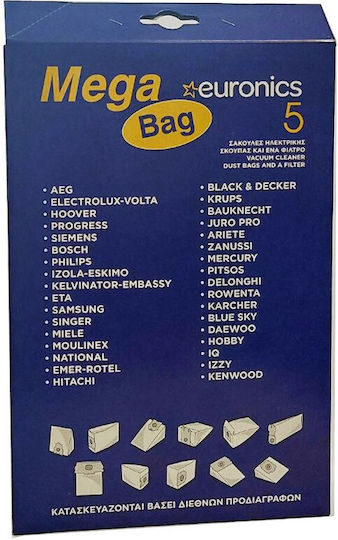 Sac Aspirator 5buc Compatibil cu Aspirator Hoover