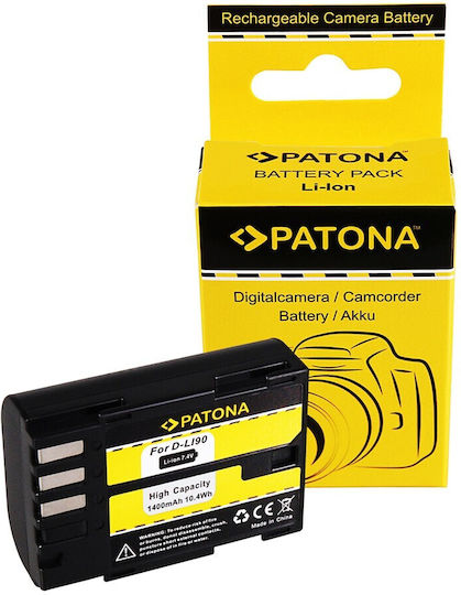 Patona Μπαταρία Φωτογραφικής Μηχανής D Li90 1400mAh Συμβατή με Pentax